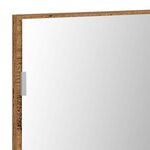 vidaXL Miroir Bois ancien 80 x 37 cm Verre et Bois Ingénierie