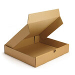5 cartons d'emballage plats 46 x 36 x 5 cm - Simple cannelure