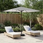 vidaXL Parasol de jardin 200 x 300 cm Polyester Rectangulaire