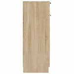 vidaXL Armoire de salle de bain Chêne sonoma 32x34x90 cm