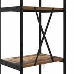 vidaXL Étagère Bois ancien 40 x 30 x 183 cm Bois d'ingénierie