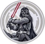 Pièce de monnaie en Argent g 31.1 (1 oz) Millésime  LUKE SKYWALKER AND DARTH VADER