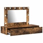 vidaXL Table de Toilette Marron 100 x 40 x 70 cm Bois d'ingénierie