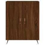 vidaXL Buffet chêne marron 69 5x34x90 cm bois d'ingénierie