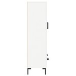 vidaXL Buffet haut blanc 69 5x31x115 cm bois d'ingénierie