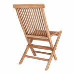 6 Chaises de jardin TOLEDO avec coussin