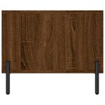 vidaXL Table basse chêne marron 102x50x40 cm bois d'ingénierie