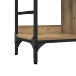 vidaXL Buffet Marron 102 x 32 x 73.5 cm Bois d'ingénierie