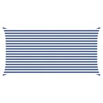 vidaXL Voile d'ombre Bleu et Blanc 2 5 x 5 m 100   polyester Oxford