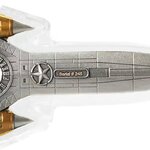 Pièce de monnaie en Argent 10000 Francs g 62.2 (2 oz) Millésime 2024 Weapons of War FIGHTER JET
