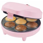 Bestron Appareil à petits gâteaux ACC217P 700 W Rose