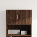 vidaXL Armoire murale chêne marron 70x42 5x40 cm bois d'ingénierie
