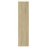 vidaXL Bibliothèque chêne sonoma 50x25x105 cm bois d'ingénierie