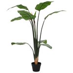 vidaXL Plante Strelitzia artificielle Vert 70 x 18 x 155 cm