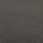 vidaXL Cadre de lit Gris foncé 180 x 200 cm Velours