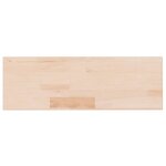 vidaXL Panneau d'étagère 60x20x2 5 cm Bois de chêne massif non traité