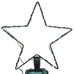 vidaXL Arbre de Noël cône 310 LED Blanc chaud 100x300 cm