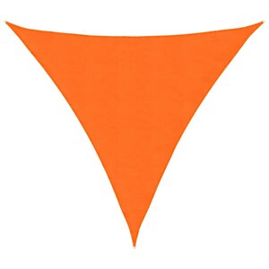vidaXL Voile de parasol tissu oxford triangulaire 4 5x4 5x4 5 m orange