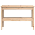 vidaXL Table console 110x40x75 cm Bois massif de pin