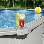 Bestway Piscine encadrée hors sol ovale Hydrium 610x360x120 cm