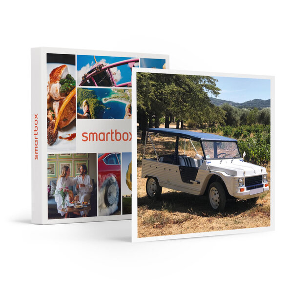 Visite d’un domaine viticole en méhari en soirée avec dégustation de vins - smartbox - coffret cadeau sport & aventure