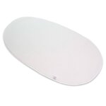 DERYAN Matelas pour berceau 3D Welcool Toddler Luxe Blanc