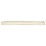 vidaXL Coussin de palette Crème 200 x 40 x 8 cm Tissu Oxford