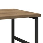 vidaXL Bibliothèque chêne artisanal 50x33x82 cm bois d'ingénierie