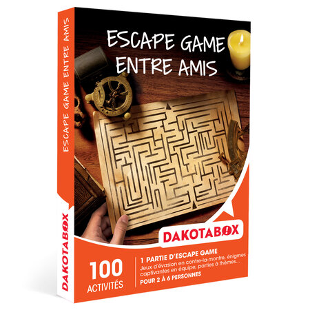 Dakotabox - coffret cadeau - escape game entre amis