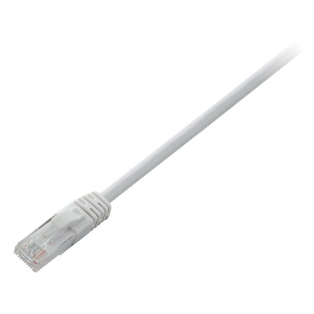 V7 cable rj45 cat6 utp blanc 2m