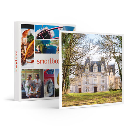 SMARTBOX - Coffret Cadeau Escapade gourmande dans un château près de Poitiers avec dîner Menu 7 Plats -  Séjour