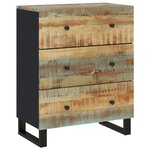 vidaXL Buffet 60x33x75 cm Bois massif de récupération