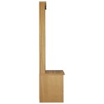 vidaXL Portemanteau SANDNES 87x40x159 5 cm bois massif pin