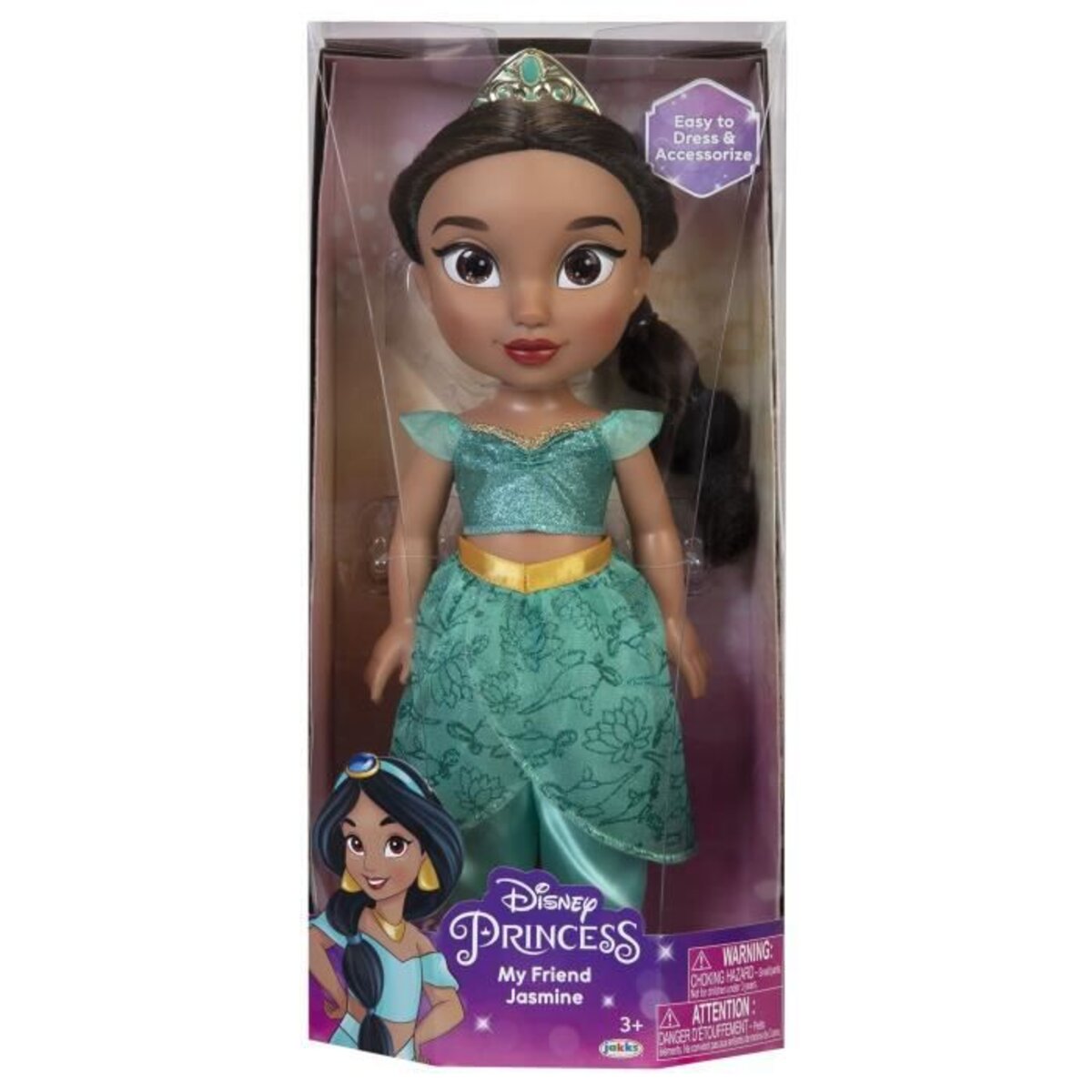 Mattel Poupée Jasmin Princesse Disney