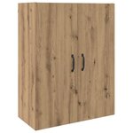 vidaXL Haut Armoire Montage mural Chêne artisanal 69 5 x 34 x 180 cm