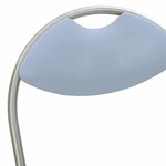 vidaXL Chaise pliante 8 pc Simili cuir Gris 48 x 43 5 x 81 cm
