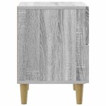 vidaXL Cabinet de chevet 2 Pièces Sonoma gris 43 x 34 5 x 48 cm
