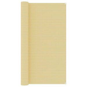 vidaXL Tapis de tente 200x300 cm Beige
