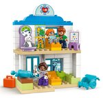 LEGO DUPLO - Set de jeu éducatif : Première visite chez le médecin - 10449