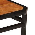 vidaXL Chaises à manger lot de 2 bois d'acacia solide