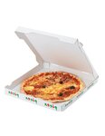 (lot  de 100 boîtes) boîte à pizza standard 40 x 40 x 3 5cm
