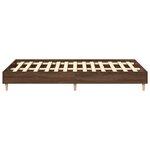 vidaXL Cadre de lit sans matelas chêne marron 120x190 cm