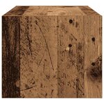 vidaXL Meuble TV vieux bois 60x31x25 5 cm bois d'ingénierie