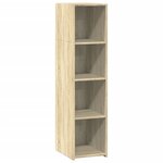 vidaXL Buffet chêne sonoma 30x41x124 cm bois d'ingénierie
