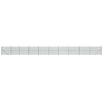 vidaXL Clôture à mailles losangées avec piquet d'ancrage vert 2 2x25 m