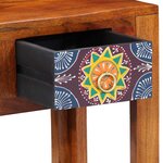 vidaXL Table d'appoint Marron 40 x 30 x 36 cm Bois d'acacia massif