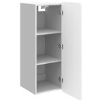 vidaXL Armoire Murale Blanc brillant 33 x 34 5 x 94 cm