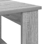 vidaXL Table basse Gris Sonoma 51 x 50 x 50 cm Bois d'ingénierie