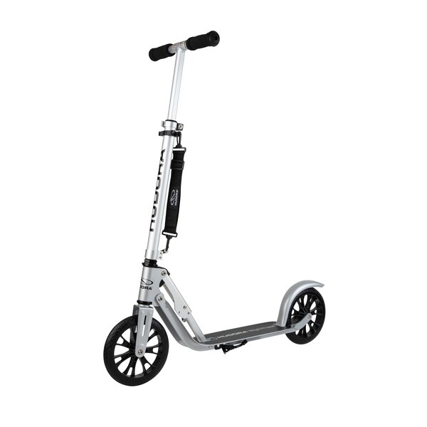 Hudora 14100/00 - Trottinette Aluminium Big Wheel Crossover 205  argenté