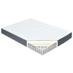 vidaXL Matelas de sommier tapissier fermeté moyenne 200x160x20 cm